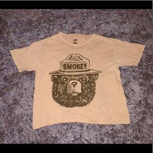 Tillys Smoky the Bear shirt